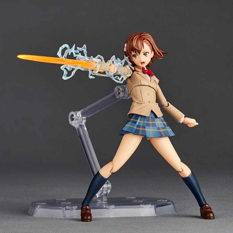 Revoltech Amazing Yamaguchi Toaru Kagaku no Railgun Mikoto Misaka Winter Uniform Ver.-none-scale(Pre-order)