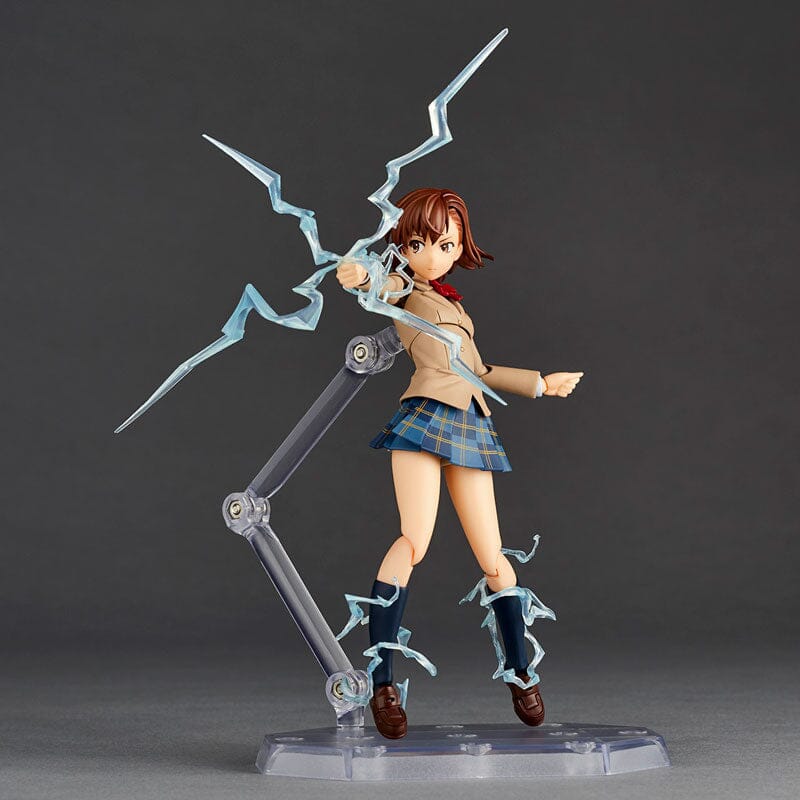 Revoltech Amazing Yamaguchi Toaru Kagaku no Railgun Mikoto Misaka Winter Uniform Ver.-none-scale(Pre-order)