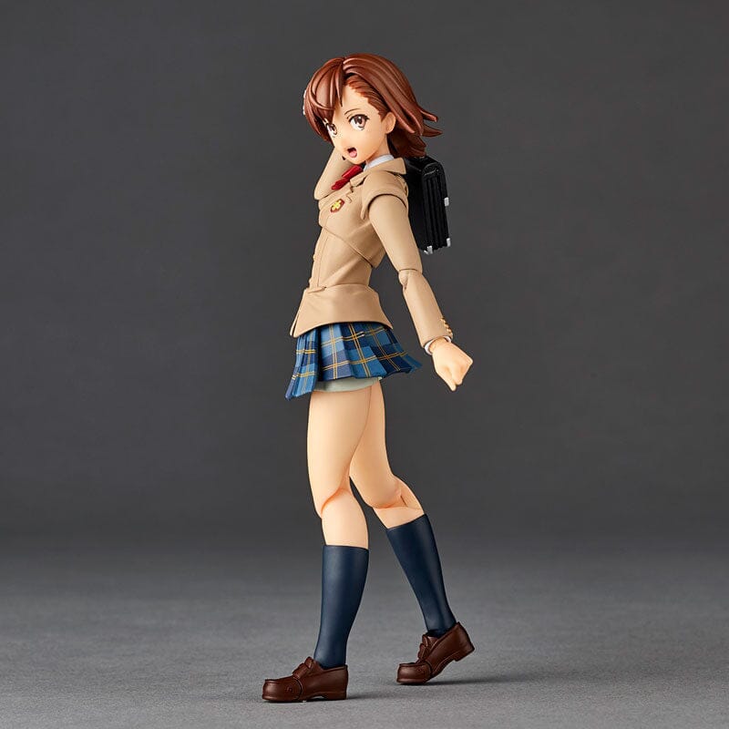 Revoltech Amazing Yamaguchi Toaru Kagaku no Railgun Mikoto Misaka Winter Uniform Ver.-none-scale(Pre-order)