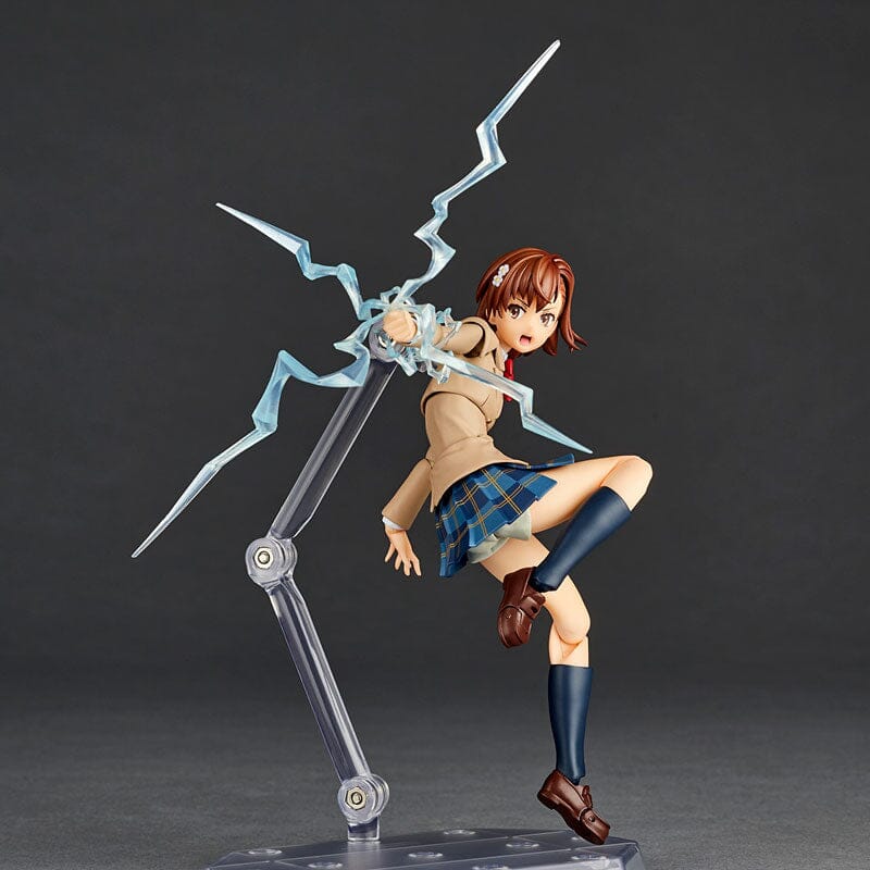 Revoltech Amazing Yamaguchi Toaru Kagaku no Railgun Mikoto Misaka Winter Uniform Ver.-none-scale(Pre-order)