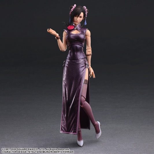 "Final Fantasy VII Remake" Play Arts Kai Tifa Lockhart -Fighter Dress Ver.- non-scale