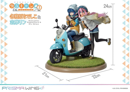 PRISMA WING Yuru Camp Nadeshiko Kagamihara & Rin Shima 1/7 (Pre-order)