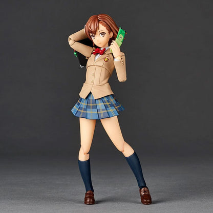 Revoltech Amazing Yamaguchi Toaru Kagaku no Railgun Mikoto Misaka Winter Uniform Ver.-none-scale(Pre-order)